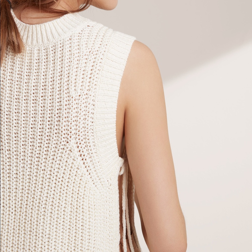 NWT Aritzia Wilfred Belford Sweater in Oak - Picture 4 of 6